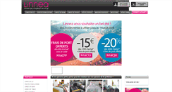 Desktop Screenshot of linnea.fr